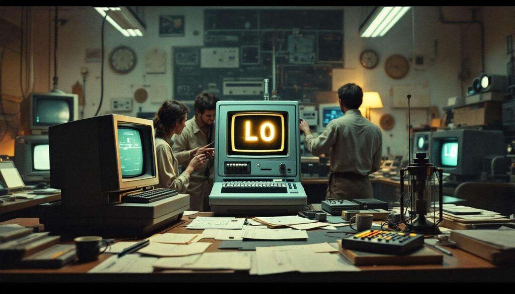 «LO», deux lettres tapées qui ont déclenché l'invention d'Internet en octobre 1969