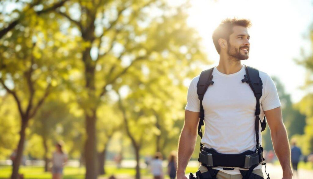Moins chers et plus légers, les exosquelettes s'insèrent dans nos vies